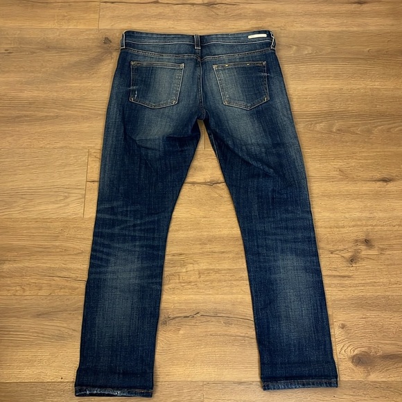 Pilcro | Anthropolgie Hyphen straight leg denim jeans Women’s size 28 stretch - Picture 2 of 13